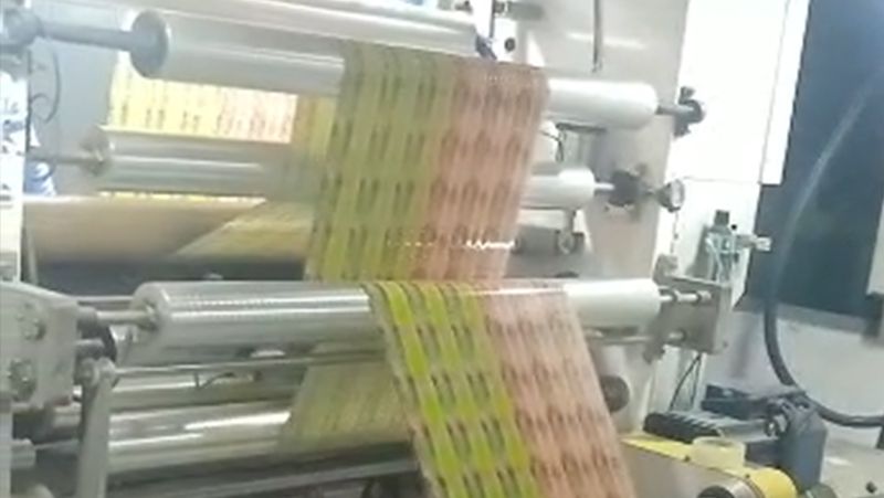 Solventless Laminator in Operation